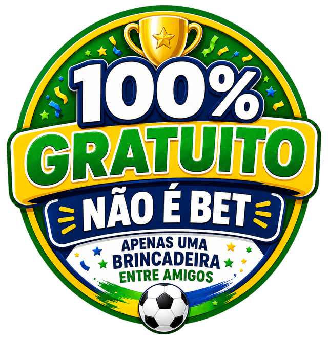 Selo 100% gratuito, não é bet, apenas uma brincadeira entre amigos