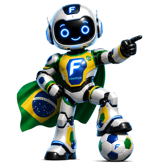 Mascote indicando oportunidade de patrocínio