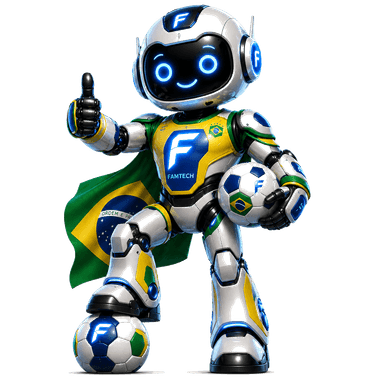 Mascote compartilhando